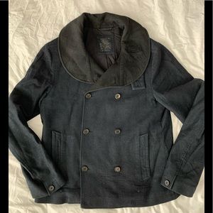 Men’s short pea coat, All saints